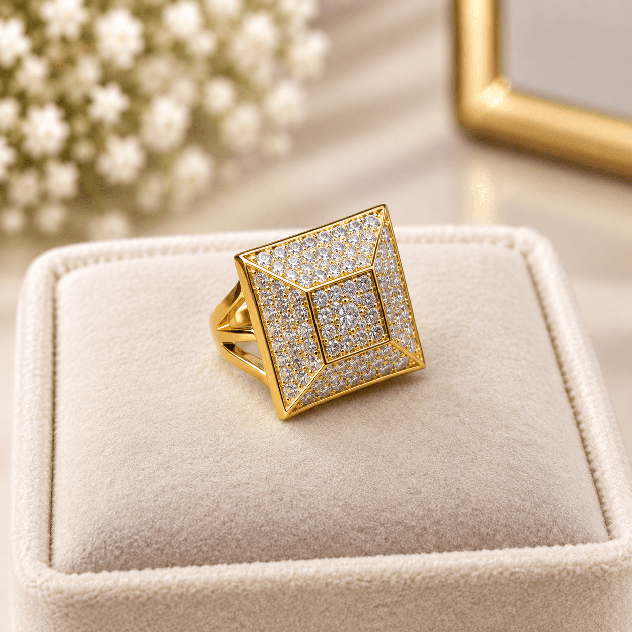 GOLD DIAMOND RING