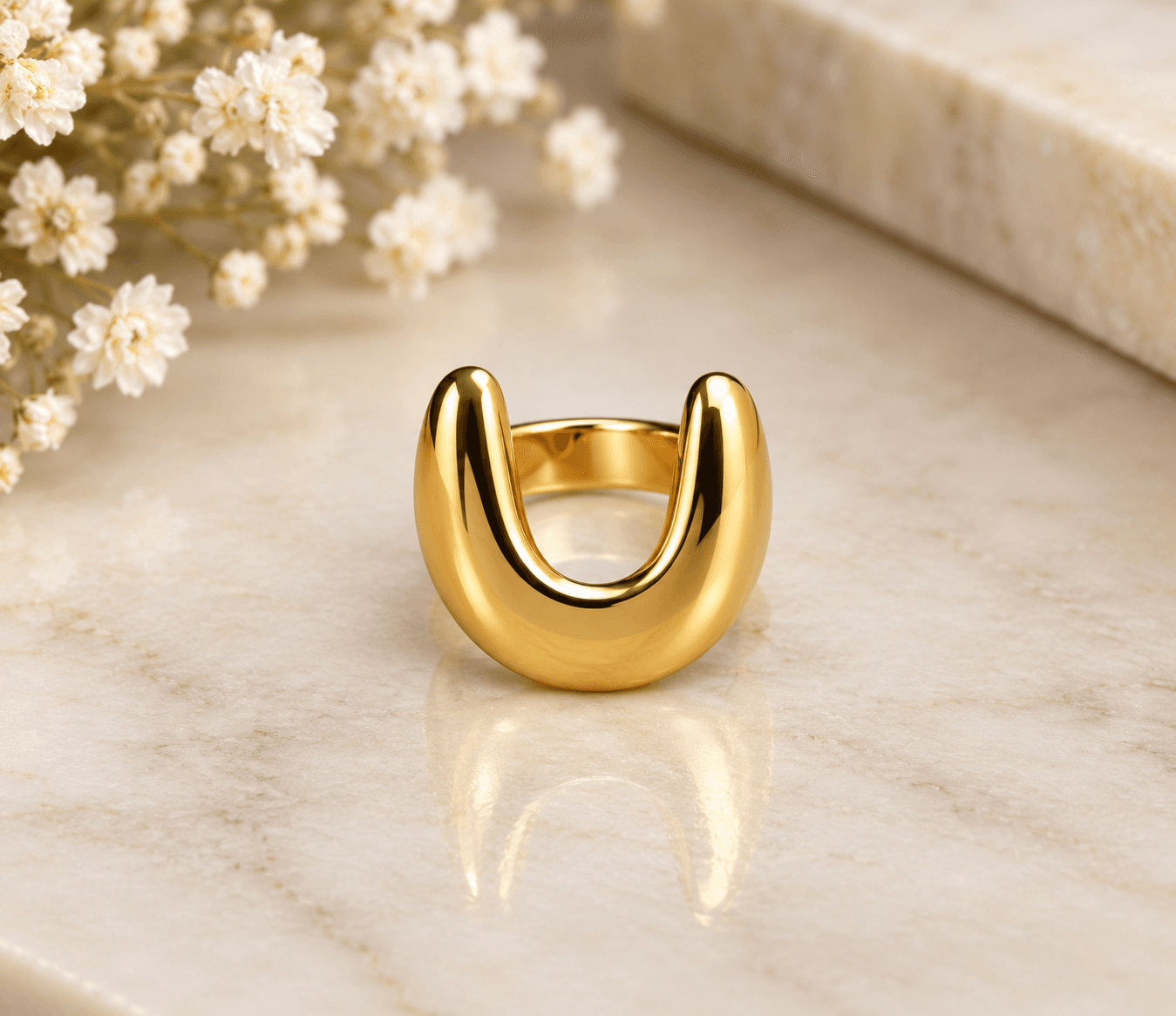FASHION GOLD RING thumbnail 2