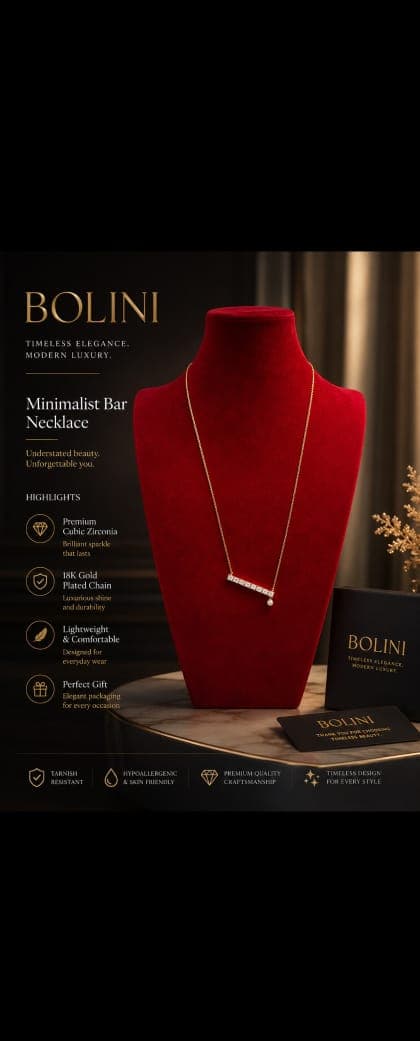 Minimalist Bar Necklace