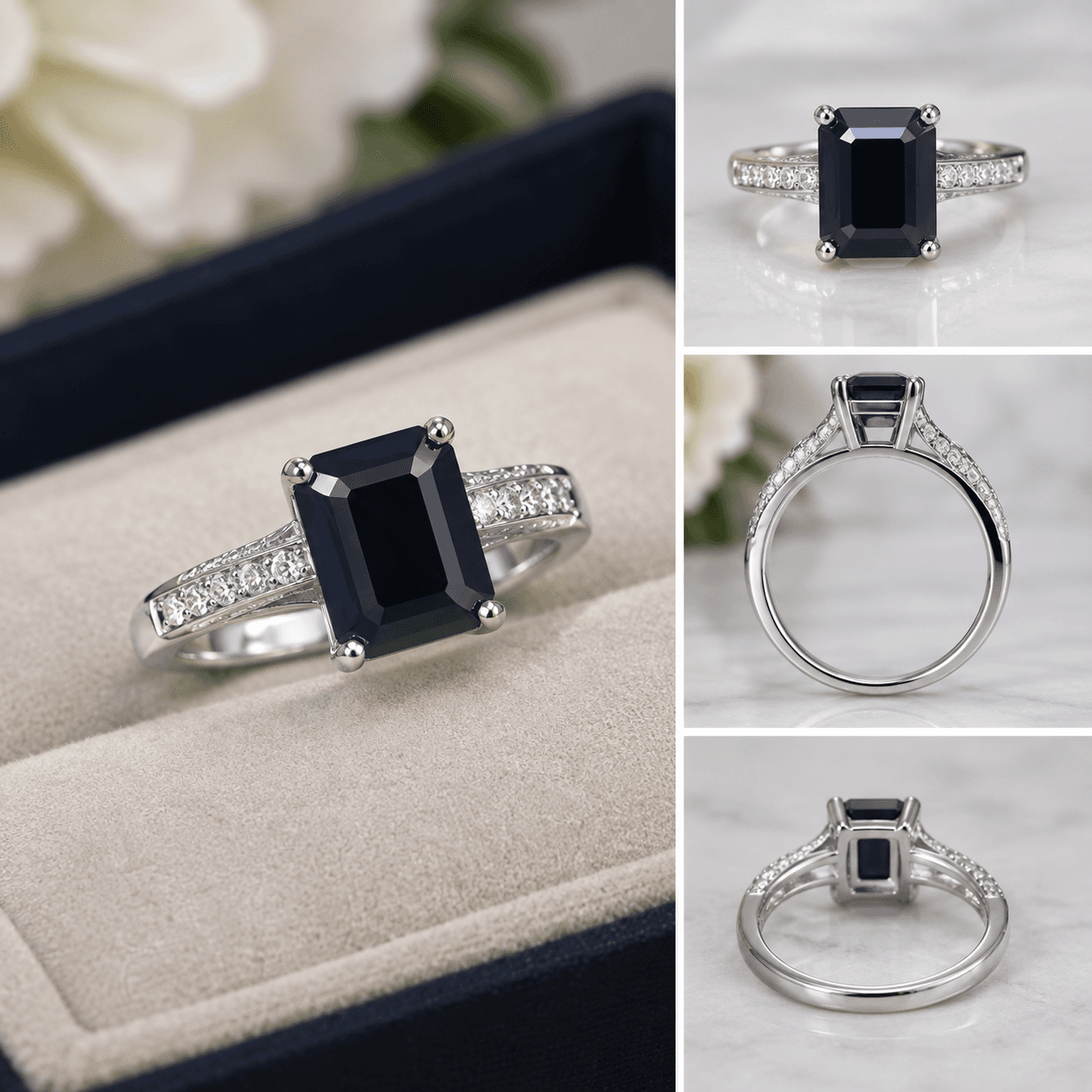 BLACK DIAMOND RING