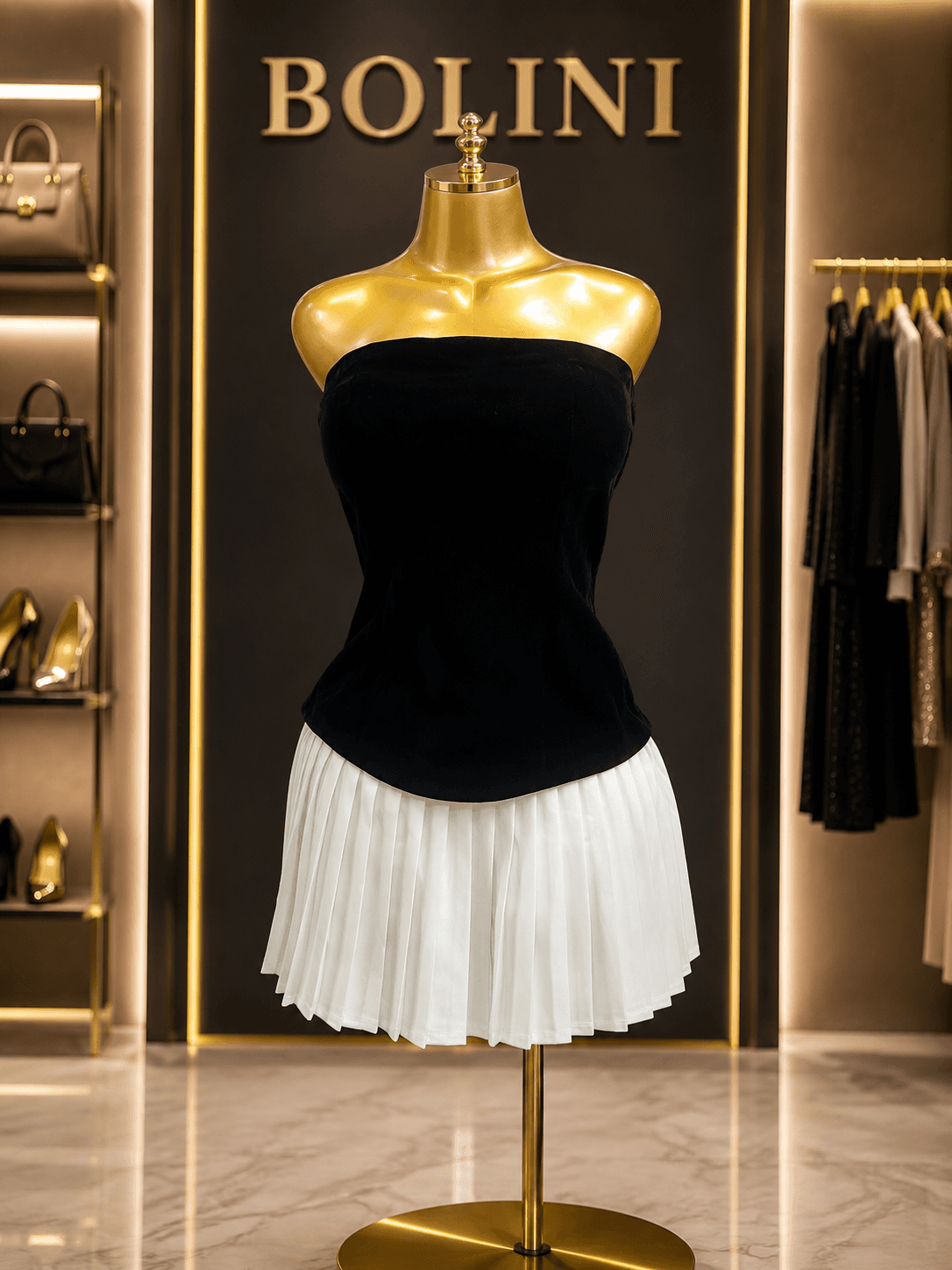 MINI CORSET GOWN 
