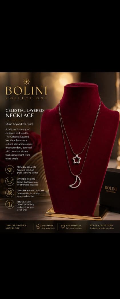 CELESTIAL LAYERED NECKLACE 