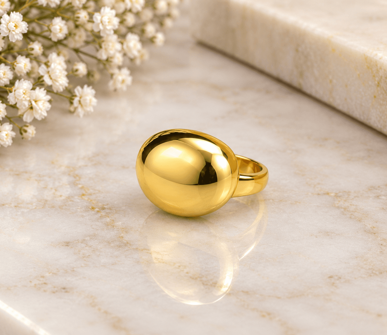 GOLD FASHION RING