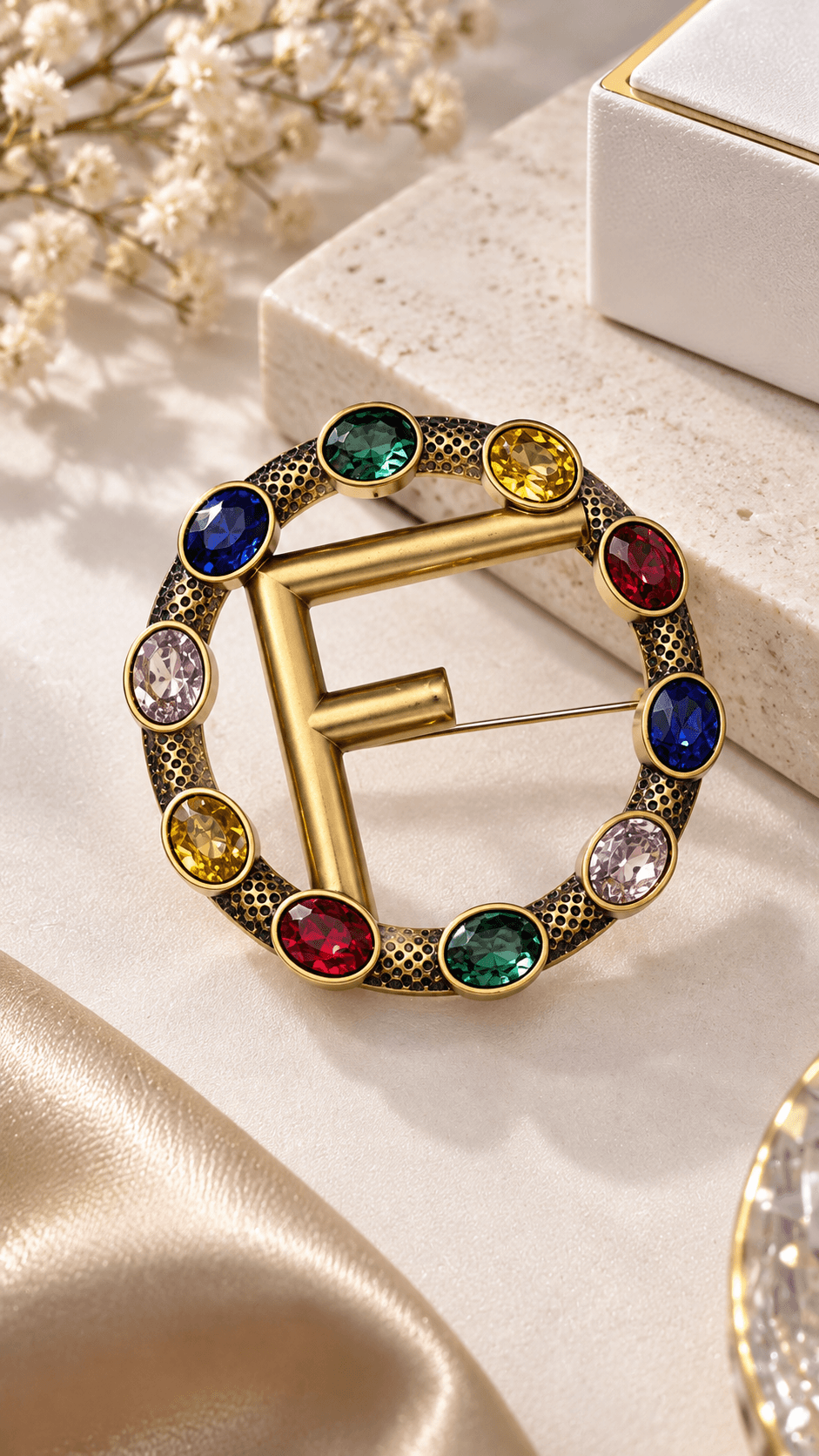 FENDI BROOCH