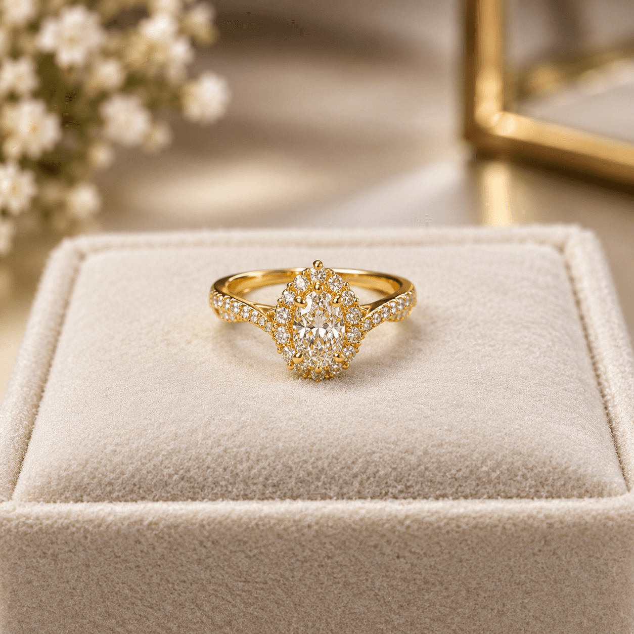 GOLD DIAMOND RING