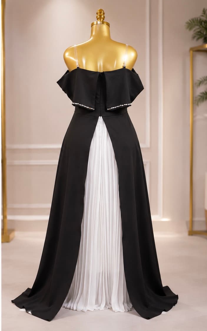 BLACK ROSE dinner gown thumbnail 2