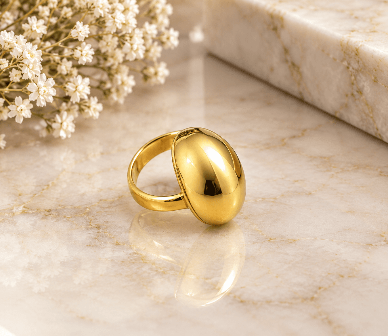 GOLD FASHION RING thumbnail 2
