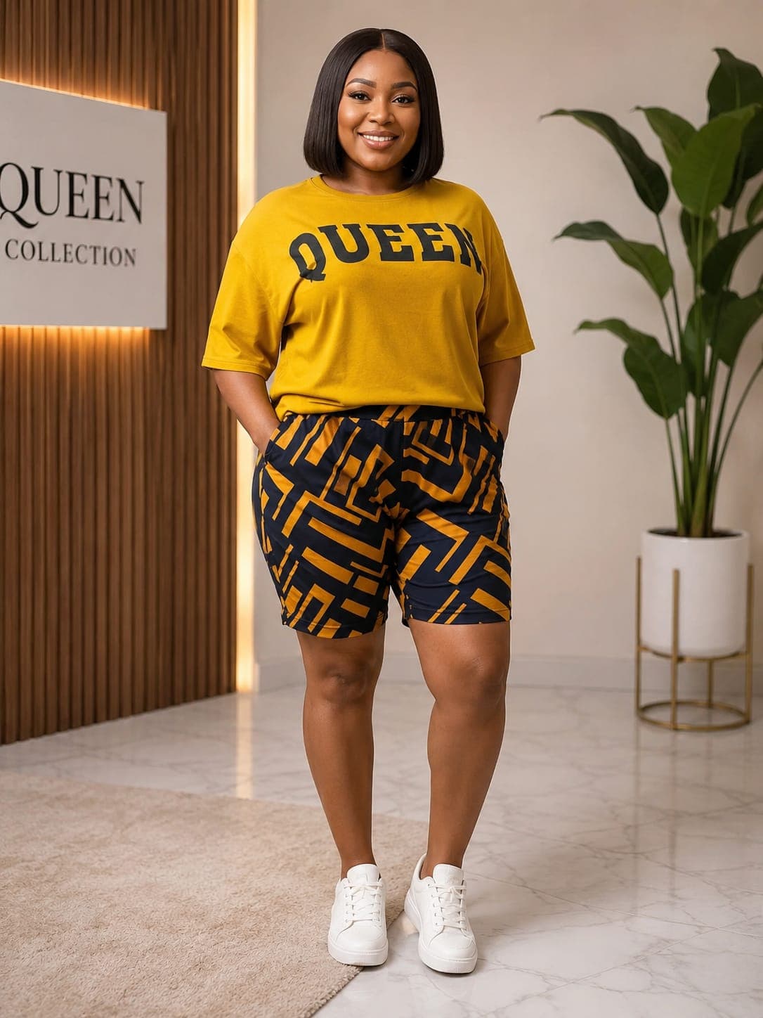 ROSS FASHION two piece short